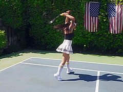 Tennis Balls Deep With Gina Valentina, Xander Corvus - Brazzers