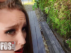 Charles Dera, Laney Grey And Shae Summers - Tries To Help But She Is Too Horny And Only Thinks Of His Cock