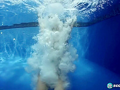 Terri Jane - Big Tit Goes Skinny Dipping In The Nude