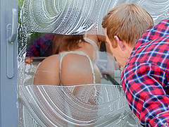 Window Teaser And The Pussy Pleaser With Danny D, Ruby Sims - Brazzers