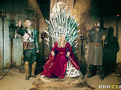 Queen Of Thrones: Part 1 (A Xxx Parody) With Tina Kay, Danny D, Rebecca More - Brazzers