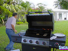 Park Bench Fun - RealityKings with Bambino, Jade Amber