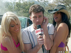Slut Spill With Bridgette B, James Deen, Isis Love - Brazzers