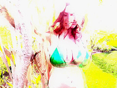 Stacey Poole - Evergreen Stripes 1 - PinupFiles