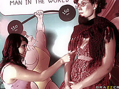 House Of Oddtitties With Johnny Sins, Madison Ivy - Brazzers