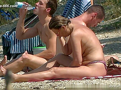 peeping Naturist Beach.46