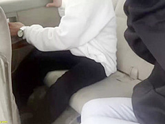 teen rough fucked in car during roadside assistance
