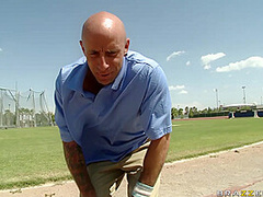 Long Jump On My Cock Please Ma'am With Dylan Riley, Barry Scott - Brazzers