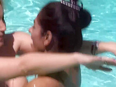 Sahara Knite And Karlie Simon In Lesbian Waterbabies