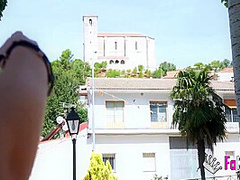 Aquiles Fakings And Labona Cloxy In Labona Has No Shame! She Gets Naked In The Middle Of Her Hometown!! 6 Min