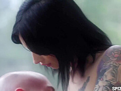 Short Hair Invites Wild Man To Fuck Her With Danny Steele And Lysagna Delray