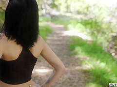 Short Hair Invites Wild Man To Fuck Her With Danny Steele And Lysagna Delray