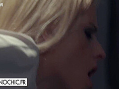 Petite Blonde And Rebecca Volpetti - The Torrid Evenings Of