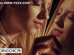 Petite Blonde And Rebecca Volpetti - The Torrid Evenings Of