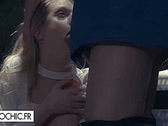 Petite Blonde And Rebecca Volpetti - The Torrid Evenings Of