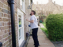 Window Washing Wankers With Xander Corvus, Danny D, Kayla Wild - Brazzers