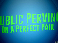 Public Perving On A Perfect Pair With Leon, Yinyleon - Brazzers