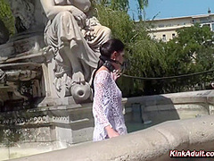 Steve Holmes, Antonio Ross And Rebecca Volpetti - Italian Slave In Degrading Public Humiliat