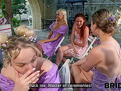 BRIDE4K. A real wedding anal fuck, Bride was nailed by a toastmaster
