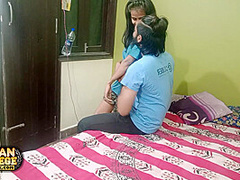 Juicy 18 Year Old Skinny Desi Girlfriend Sex Fucked By Indian Hunk