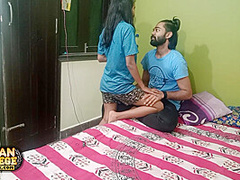 Juicy 18 Year Old Skinny Desi Girlfriend Sex Fucked By Indian Hunk