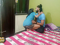 Juicy 18 Year Old Skinny Desi Girlfriend Sex Fucked By Indian Hunk