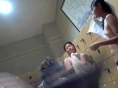 A Hidden Camera Captures Asian Teen's Forbidden Sexual Fantasy