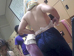 A Hidden Camera Captures Asian Teen's Forbidden Sexual Fantasy
