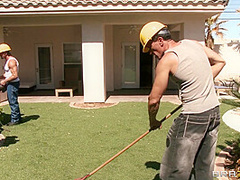 Four Cocks Mean Four Times The Fun With Ramon Nomar, Danny Mountain, Marco Banderas, Tommy Gunn, Hailey Young - Brazzers