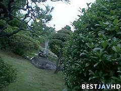 Young Reira Aisaki's Asian vag gets wildly pummeled in outdoor xxx - fantastic amateur!