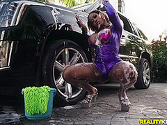 Round Brown And Soapy Wet - RealityKings with JMac, Moriah Mills