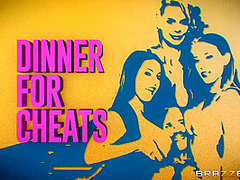 Dinner For Cheats With Johnny Sins, Phoenix Marie, Angela White, Kagney Linn Karter - Brazzers