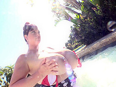 Lana Kendrick - Polkadot Hottub 1