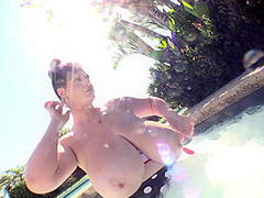 Lana Kendrick - Polkadot Hottub 1