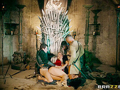 Queen Of Thrones: Part 4 (A Xxx Parody) With Xander Corvus, Dorian Del Isla, Ella Hughes, Rebecca More, Pascal White - Brazzers