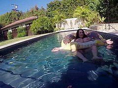 Leanne Crow - Poolside Floaties Gopro 1