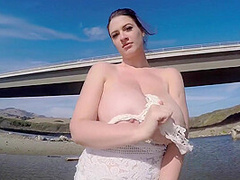 Lana Kendrick - White Lace Gopro Vid 1