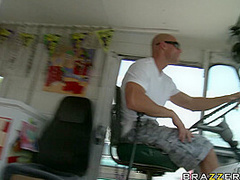 Mount Me In Your Ice Cream Truck Sir With Johnny Sins, Ashli Orion - Brazzers