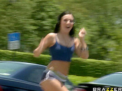 Mount Me In Your Ice Cream Truck Sir With Johnny Sins, Ashli Orion - Brazzers