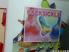 Mount Me In Your Ice Cream Truck Sir With Johnny Sins, Ashli Orion - Brazzers