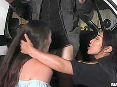 Cock in the Cruiser - RealityKings with Mick Blue, Bella Rolland, Nicole Doshi