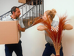 Banging The Clumsy Cling Wrapper With Michael Vegas, Sofia Rose - Brazzers