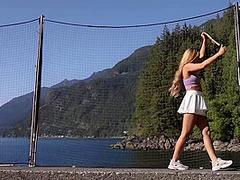 Barbie Ross in Courtside View - PlayboyPlus