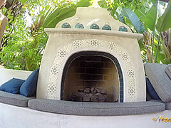 Tessa Fowler - Yellow Lace Bts Gopro 1