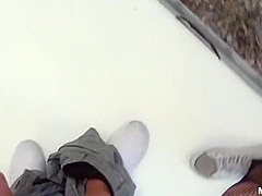 Anya Olsen - Has A Bf But Doesnt Mind Making Some Extra Cash By Flashing Her Ass In Public