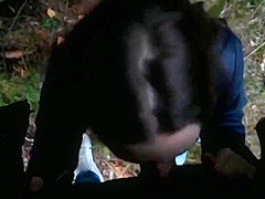 Risky Outdoor Blowjob. We Were Walking In The Park. I Saw A Field. I Decided To Suck A Dick