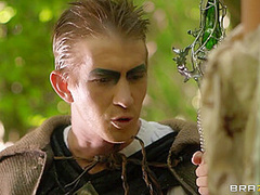 Morgan's Python And The Holy Tail With Danny D, Keira Knight - Brazzers