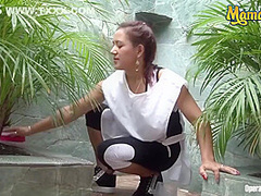 Rosa Galindo - Horny Colombian darling Intense Pussy Fuck With Landlord