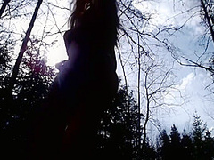 Masturbates In The Woods