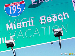 Vice City Vacation: Part One With Diamond Foxxx, Bruno Dickens - Brazzers